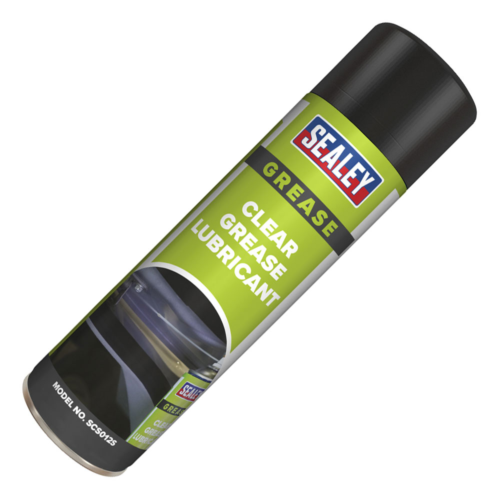 Sealey Clear Grease Lubricant 500ml