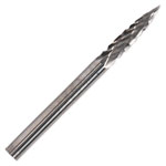 Sealey MCB005 Micro Carbide Burr Pointed Tree 3mm Pack of 3