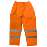 Worksafe 807MO Hi-Vis Orange Waterproof Trousers - Medium