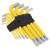 Sealey AK7189 Jumbo Spline Key Set 9pc Anti-Slip