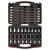 Sealey AK89000 Hex Socket Bit Set 30pc 3/8Sq Drive - Platinum Series