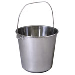 Sealey BM8L Mop Bucket 12L - Stainless Steel