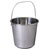 Sealey BM8L Mop Bucket 12L - Stainless Steel