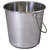 Sealey BM8L Mop Bucket 12L - Stainless Steel