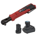 Sealey CP1209KIT Cordless Ratchet Wrench 1/2"Sq Drive 12V Lithium-ion - 2 Batts