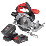 Sealey CP20VCSKIT Circular Saw Kit 20V Ø150mm with 2 Batteries