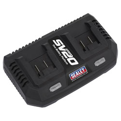 Sealey CP20VMC2 Dual Battery Charger 20V Lithium-ion for SV20 Series