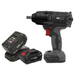 Sealey CP20VPIWKIT Brushless Impact Wrench Kit 1/2Sq Drive 700Nm 20V - 2 Batts