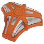 Sealey LED040 Rotating Warning Emergency Light 12 SMD LED + 6 SMD LED 3 x AAA