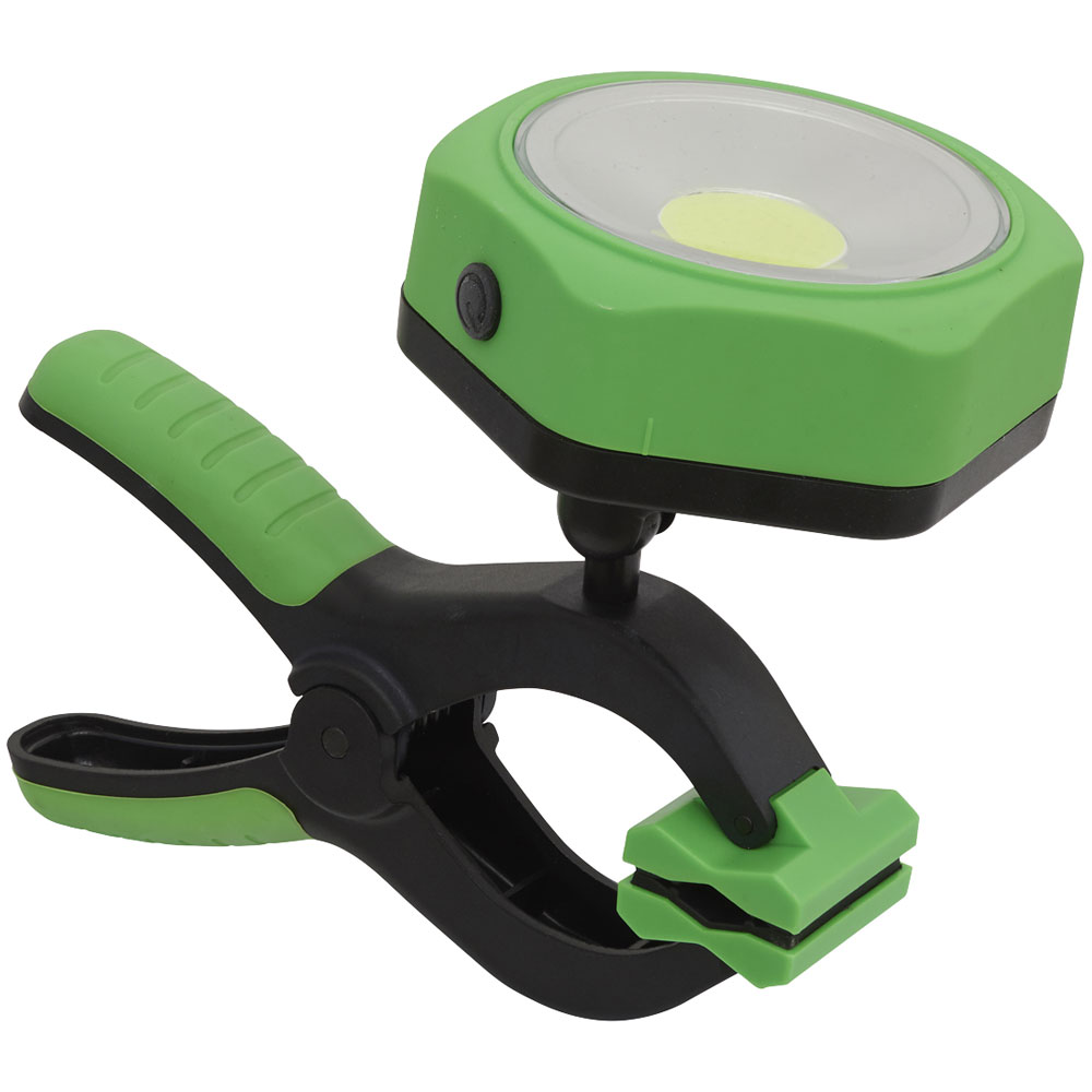 Sealey LED100C Work Light with Clamp 3W COB LED Replenishh