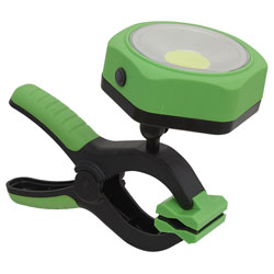 Sealey LED100C Work Light with Clamp 3W COB LED