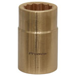 Sealey NS049 Socket 16mm 1/2"Sq Drive - Non-Sparking WallDrive®