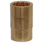 Sealey NS051 Socket 18mm 1/2"Sq Drive - Non-Sparking WallDrive®