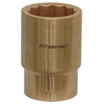 Sealey NS053 Socket 20mm 1/2Sq Drive - Non-Sparking WallDrive®