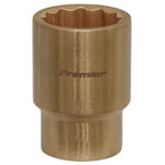 Sealey NS055 Socket 22mm 1/2"Sq Drive - Non-Sparking WallDrive®