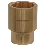 Sealey NS056 Socket 23mm 1/2"Sq Drive - Non-Sparking WallDrive®