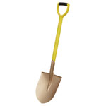 Sealey NS107 Round Point Shovel 240 x 420 x 990mm - Non-Sparking