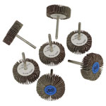 Sealey RTA7FW Rotary Tool Flap Wheel Set 7pc Ø30mm