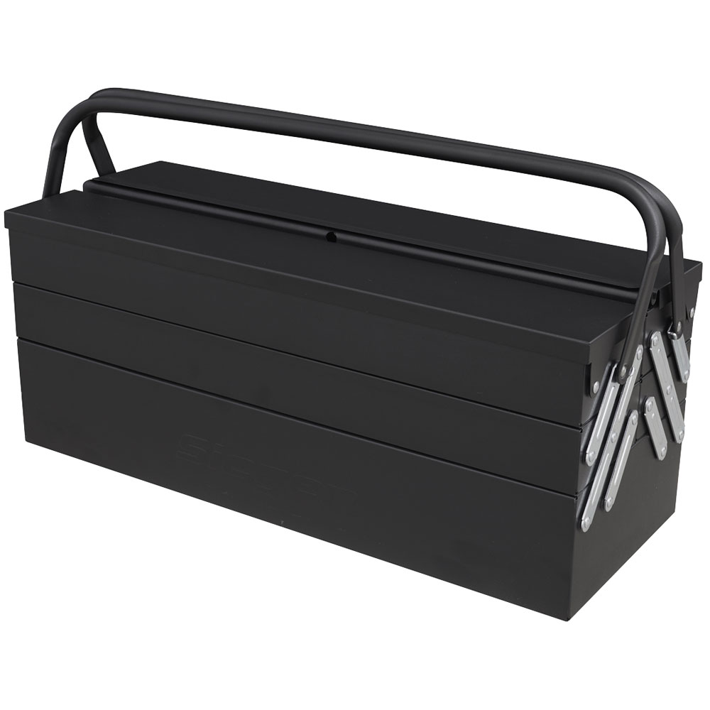 Siegen S01216 Cantilever Toolbox with 86pc Tool Kit | Rapid Online