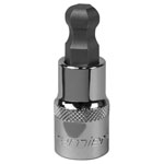 Sealey SBBH010 Ball-End Hex Socket Bit 12mm 1/2"Sq Drive