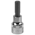 Sealey SBH010 Hex Socket Bit 7mm 3/8"Sq Drive