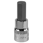 Sealey SBH013 Hex Socket Bit 10mm 3/8"Sq Drive