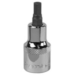 Sealey SBH018 Hex Socket Bit 6mm 1/2Sq Drive