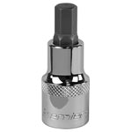 Sealey SBH021 Hex Socket Bit 9mm 1/2"Sq Drive