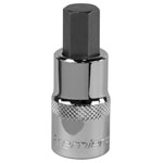 Sealey SBH023 Hex Socket Bit 12mm 1/2Sq Drive