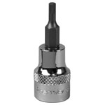 Sealey SBS001 Spline Socket Bit M3 3/8Sq Drive