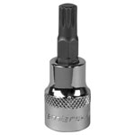 Sealey SBS007 Spline Socket Bit M9 3/8"Sq Drive