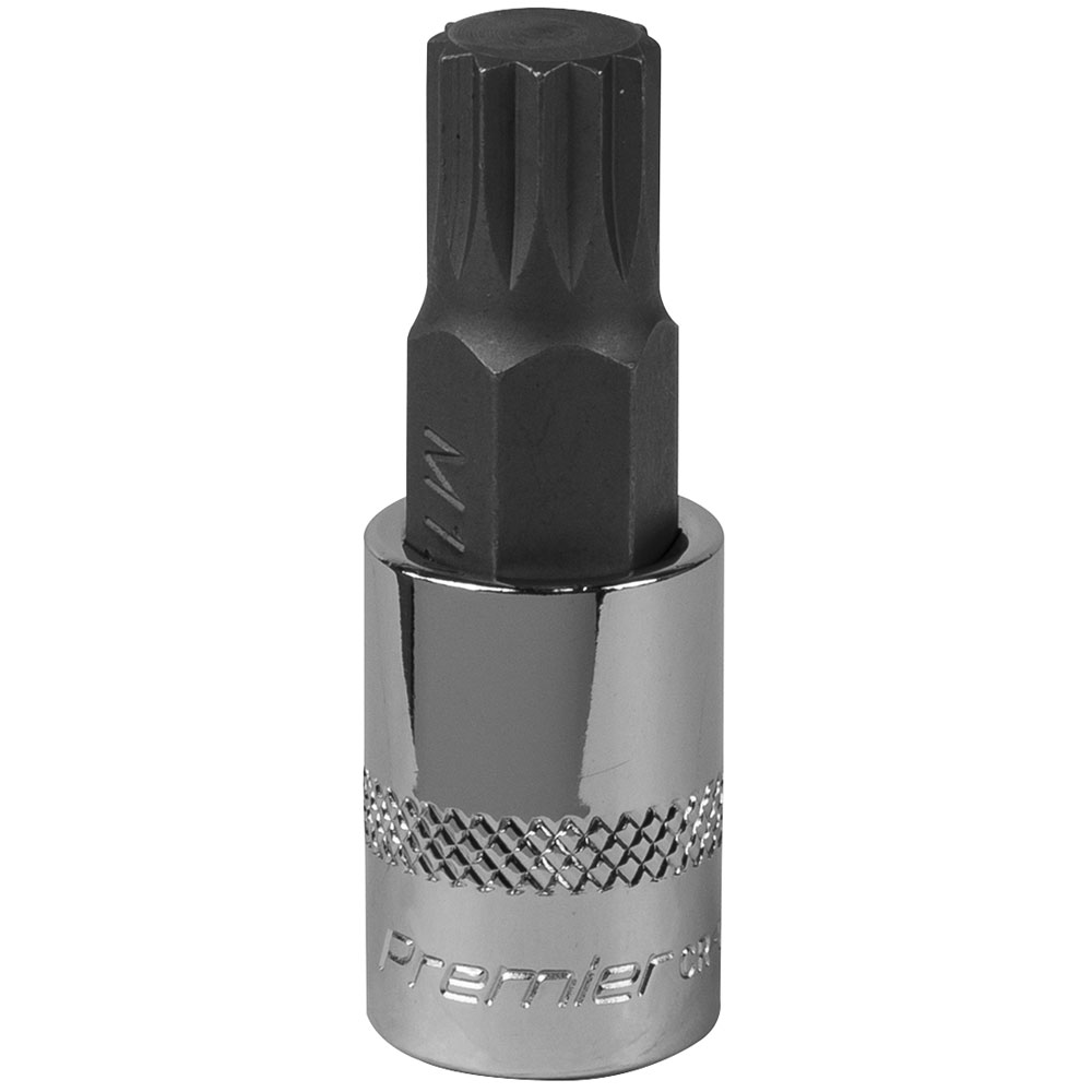 Sealey SBS009 Spline Socket Bit M12 3/8"Sq Drive Rapid Online
