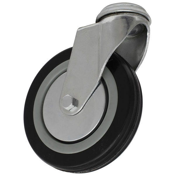 Sealey SCW1125SB Castor Wheel Bolt Hole Swivel Ø125mm