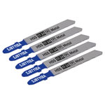 Sealey SJBT118A Jigsaw Blade Metal 92mm 17-24tpi - Pack of 5