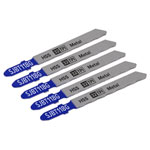 Sealey SJBT118G Jigsaw Blade Metal 75mm 32tpi - Pack of 5