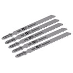 Sealey SJBT127D Jigsaw Blade Aluminium 100mm 8tpi - Pack of 5