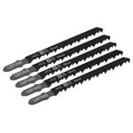 Sealey SJBT144D Jigsaw Blade General Wood 100mm 6tpi - Pack of 5