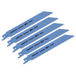 Sealey SRBR622EF Reciprocating Saw Blade Metal 150mm 18tpi - Pack of 5