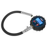 Sealey TST002 Digital Tyre Pressure Gauge with Push-On Connector