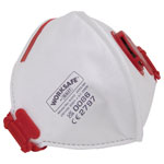 Worksafe 9333/10 Valved Fold Flat Mask FFP3 - Pack of 10