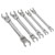 Sealey AK2652 Flexi-Head Flare Nut Spanner Set 5pc
