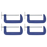 Sealey AK60084 G-Clamp 200mm - Pack of 4