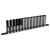 Sealey AK7995 Socket Set Deep 13pc 1/2Sq Drive Metric - Black Series