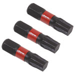 Sealey AK8221 TRX-Star* T40 Impact Power Tool Bits 25mm - 3pc