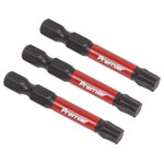 Sealey AK8246 TRX-Star* T40 Impact Power Tool Bits 50mm - 3pc