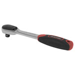 Sealey AK8976 Ratchet Wrench 1/4Sq Drive Dust-Free Flip Reverse Platinum Series