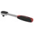 Sealey AK8976 Ratchet Wrench 1/4Sq Drive Dust-Free Flip Reverse Platinum Series