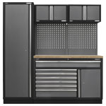 Sealey APMSSTACK10W Superline Pro 1.96m Storage System - Pressed Wood Worktop