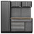 Sealey APMSSTACK10W Superline Pro 1.96m Storage System - Pressed Wood Worktop
