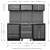 Sealey APMSSTACK12SS Superline Pro 2.04m Storage System Stainless Steel Worktop